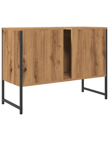 Mobiletto da Bagno Rovere Artigianale 80x33x60 cm in Truciolato