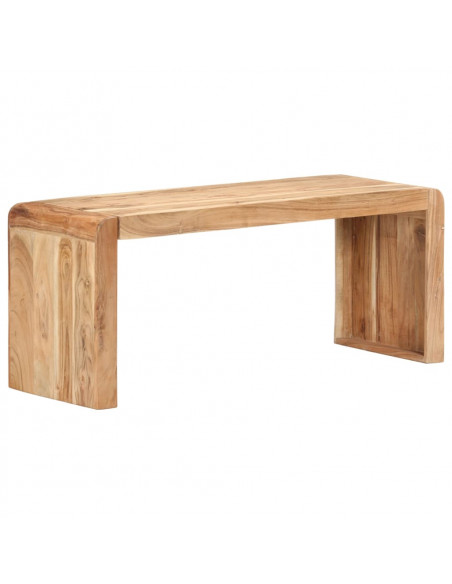Panca 110x38x46 cm in Legno Massello di Acacia