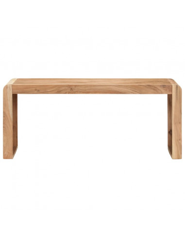 Panca 110x38x46 cm in Legno Massello di Acacia