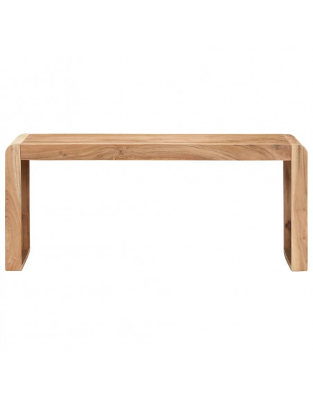 Panca 110x38x46 cm in Legno Massello di Acacia