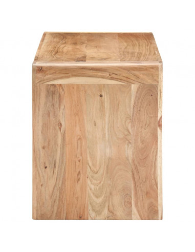 Panca 110x38x46 cm in Legno Massello di Acacia