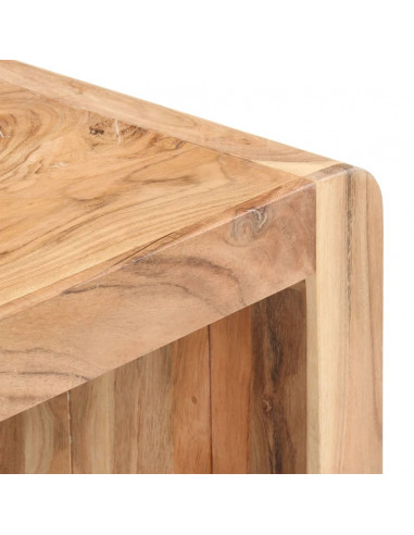 Panca 110x38x46 cm in Legno Massello di Acacia