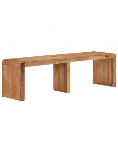 Panca 160x38x45 cm in Legno Massello di Acacia