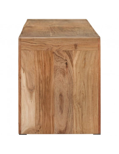 Panca 160x38x45 cm in Legno Massello di Acacia