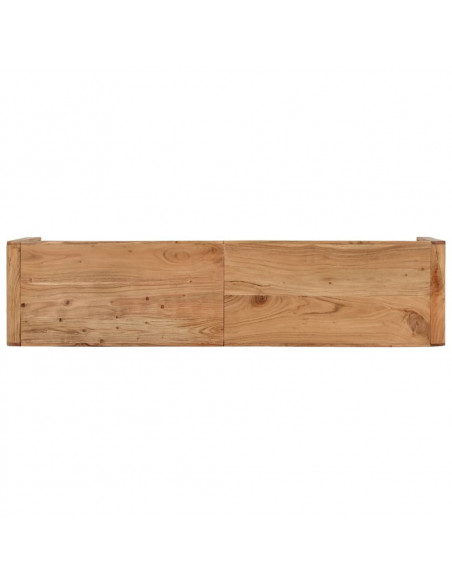 Panca 160x38x45 cm in Legno Massello di Acacia