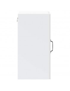 Pensile da Cucina con Porta in Vetro Kalmar Bianco Lucido