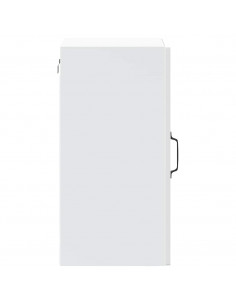 Pensile da Cucina con Porta in Vetro Kalmar Bianco Truciolato