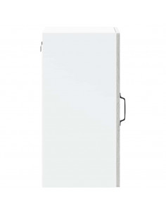 Pensile da Cucina con Porta in Vetro Kalmar Grigio Sonoma