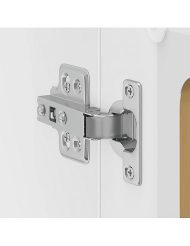 Pensile da Cucina con Porta in Vetro Kalmar Rovere Artigianale