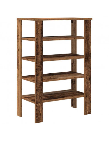 Scarpiera Legno Vecchio 61x32x87,5 cm in Truciolato