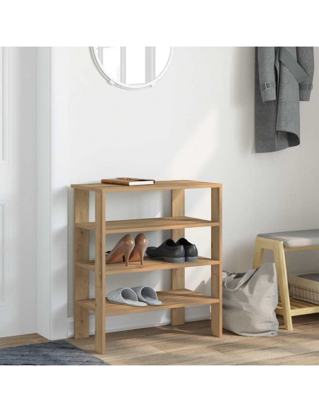 Scarpiera Rovere Artigianale 61x32x70 cm in Truciolato