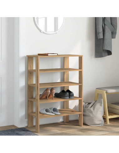 Scarpiera Rovere Artigianale 61x32x87,5 cm in Truciolato