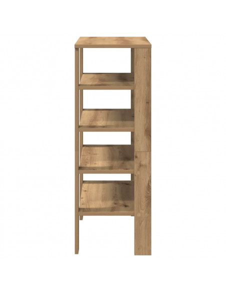 Scarpiera Rovere Artigianale 61x32x87,5 cm in Truciolato