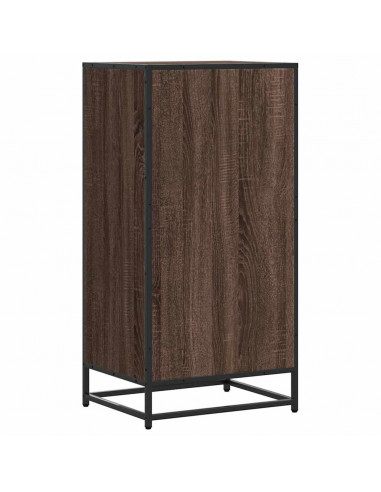 Scarpiera Rovere Marrone 48x38x97,5 cm in Legno Multistrato