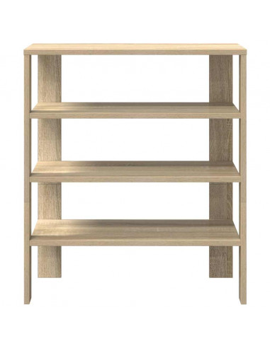 Scarpiera Rovere Sonoma 61x32x70 cm in Legno Multistrato