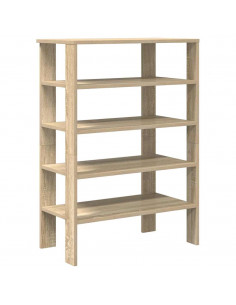 Scarpiera Rovere Sonoma 61x32x87,5 cm in Legno Multistrato