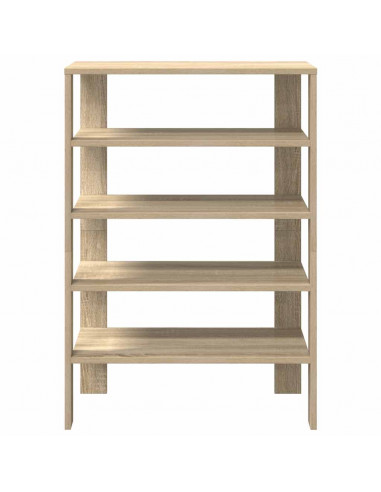 Scarpiera Rovere Sonoma 61x32x87,5 cm in Legno Multistrato