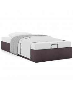 Struttura Letto Pouf senza Materasso 100x200 cm in Tessuto