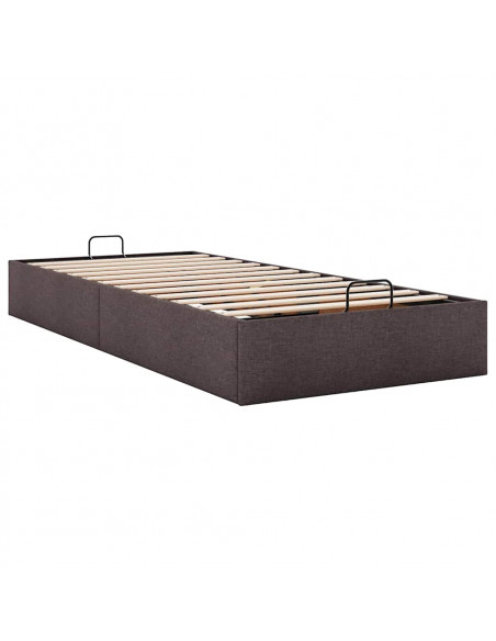 Struttura Letto Pouf senza Materasso 100x200 cm in Tessuto