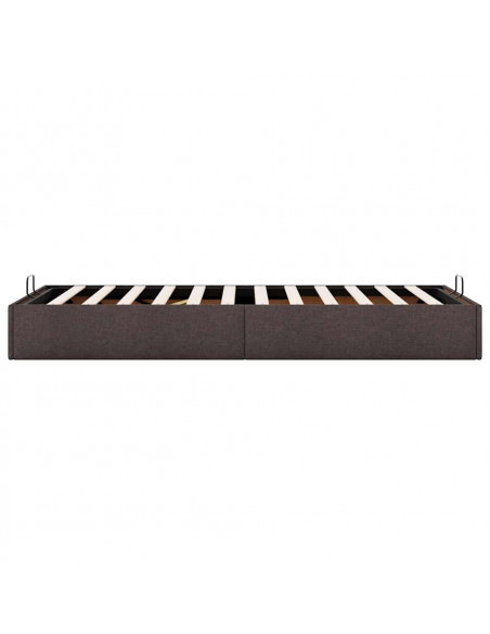 Struttura Letto Pouf senza Materasso 100x200 cm in Tessuto