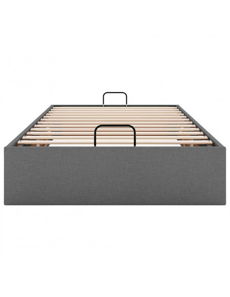Struttura Letto Pouf senza Materasso 100x200 cm in Tessuto