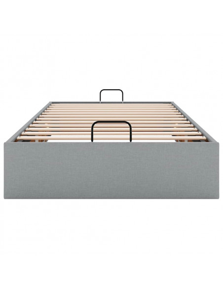 Struttura Letto Pouf senza Materasso 100x200 cm in Tessuto