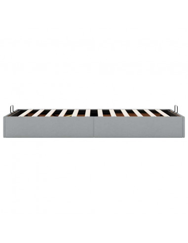 Struttura Letto Pouf senza Materasso 100x200 cm in Tessuto