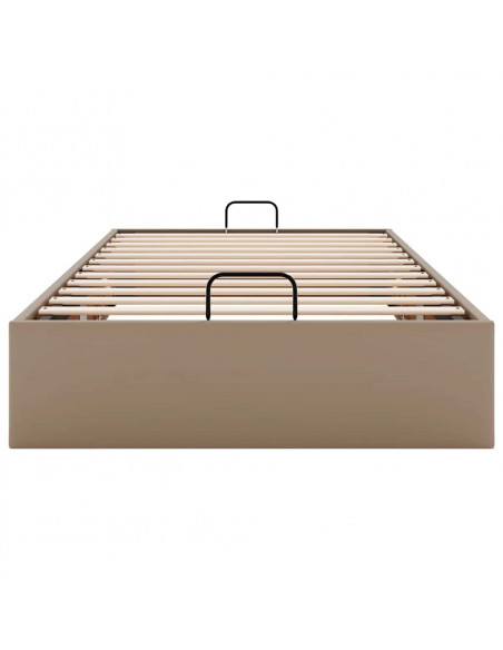 Struttura Letto Pouf senza Materasso 100x200 cm Similpelle