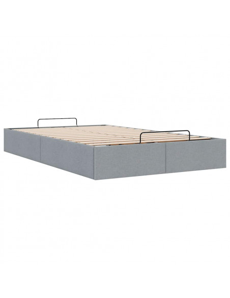 Struttura Letto Pouf senza Materasso 120x190 cm in Tessuto