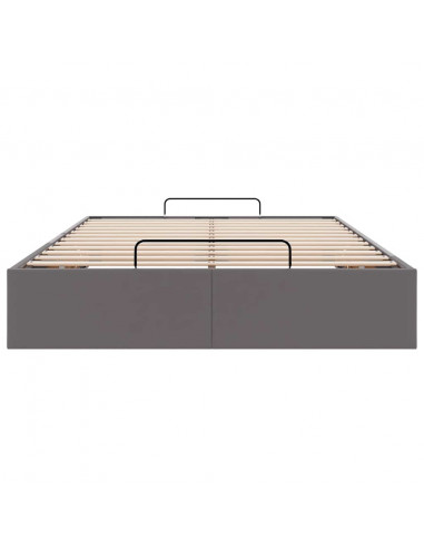 Struttura Letto Pouf senza Materasso 120x190 cm Similpelle