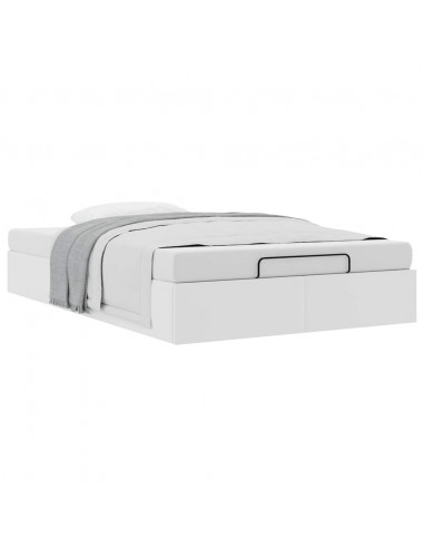 Struttura Letto Pouf senza Materasso 120x190 cm Similpelle