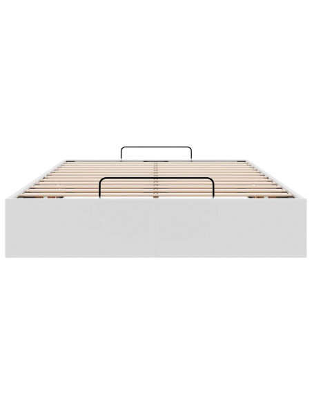 Struttura Letto Pouf senza Materasso 120x190 cm Similpelle