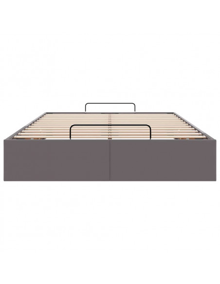 Struttura Letto Pouf senza Materasso 120x200 cm Similpelle