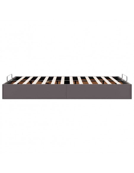 Struttura Letto Pouf senza Materasso 120x200 cm Similpelle