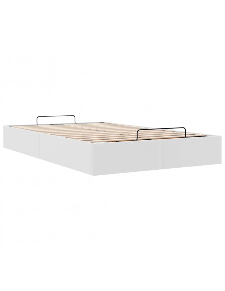 Struttura Letto Pouf senza Materasso 120x200 cm Similpelle