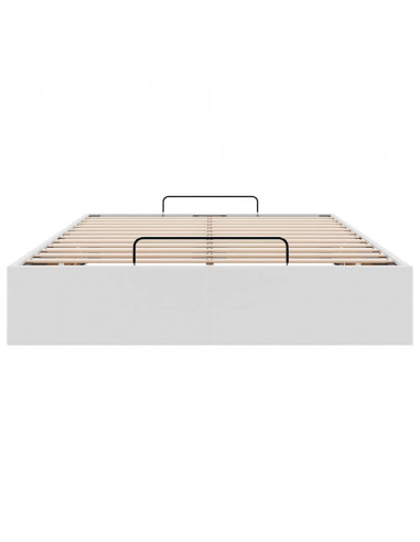 Struttura Letto Pouf senza Materasso 120x200 cm Similpelle