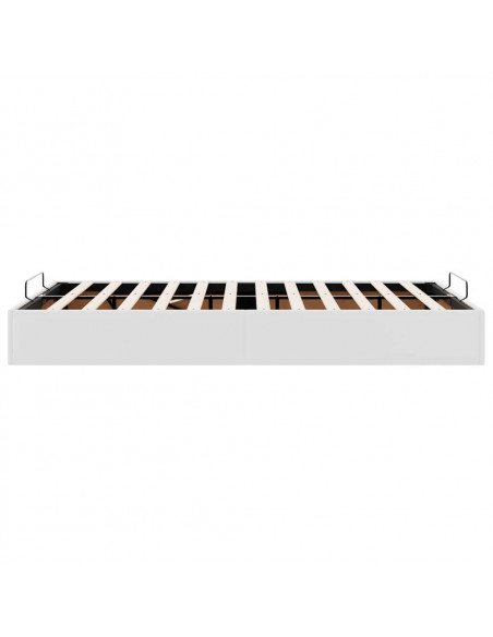 Struttura Letto Pouf senza Materasso 120x200 cm Similpelle