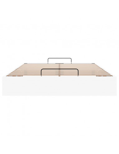 Struttura Letto Pouf senza Materasso 140x200 cm Similpelle