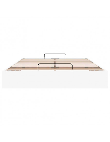 Struttura Letto Pouf senza Materasso 140x200 cm Similpelle