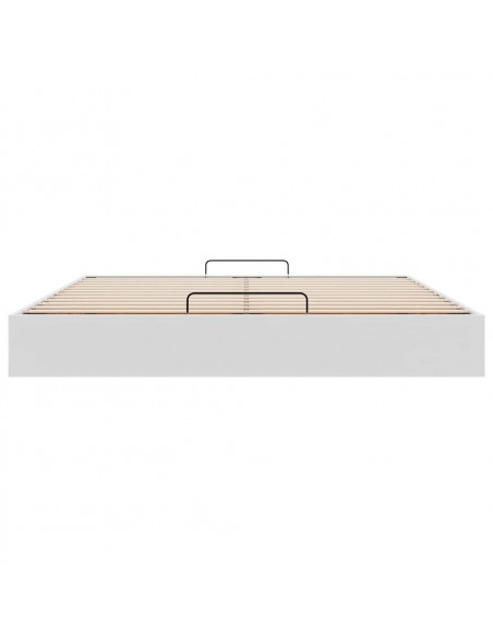 Struttura Letto Pouf senza Materasso 160x200 cm Similpelle
