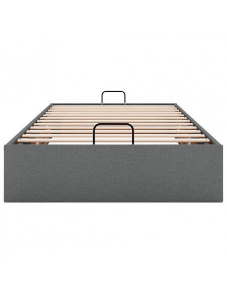 Struttura Letto Pouf senza Materasso 180x200 cm in Tessuto
