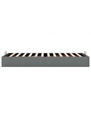 Struttura Letto Pouf senza Materasso 180x200 cm in Tessuto