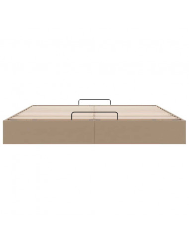 Struttura Letto Pouf senza Materasso 180x200 cm Similpelle