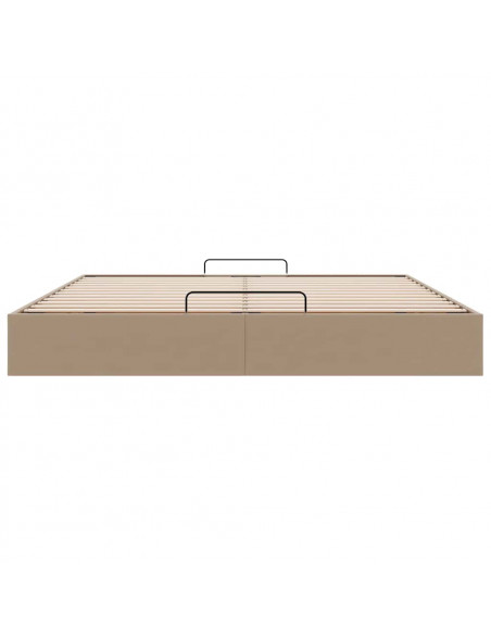 Struttura Letto Pouf senza Materasso 180x200 cm Similpelle