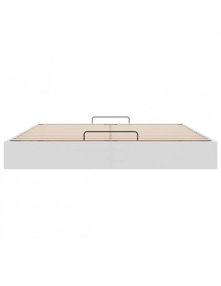 Struttura Letto Pouf senza Materasso 180x200 cm Similpelle