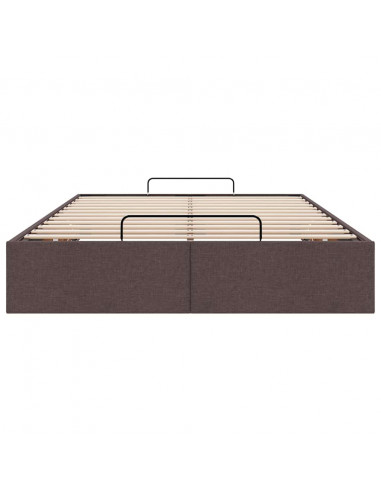 Struttura Letto Pouf senza Materasso 80x200 cm in Tessuto
