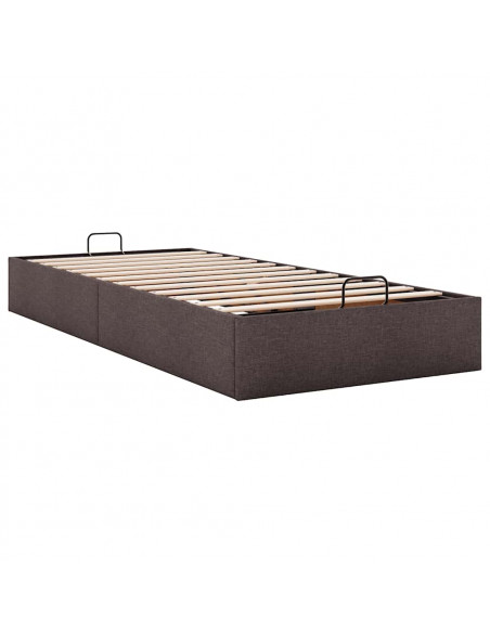 Struttura Letto Pouf senza Materasso 80x200 cm in Tessuto