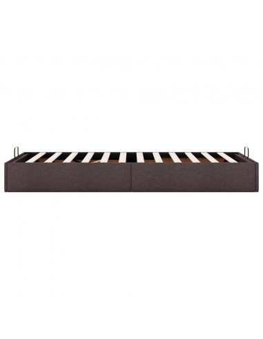 Struttura Letto Pouf senza Materasso 80x200 cm in Tessuto