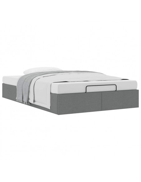 Struttura Letto Pouf senza Materasso 80x200 cm in Tessuto