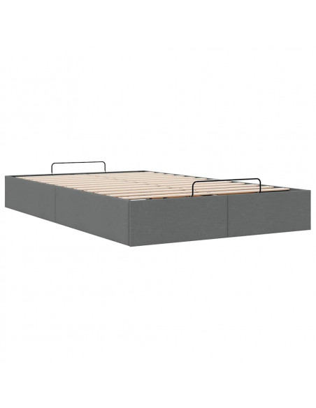 Struttura Letto Pouf senza Materasso 80x200 cm in Tessuto